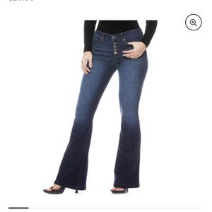 Sofia Vergara High waisted flare jeans size 12P